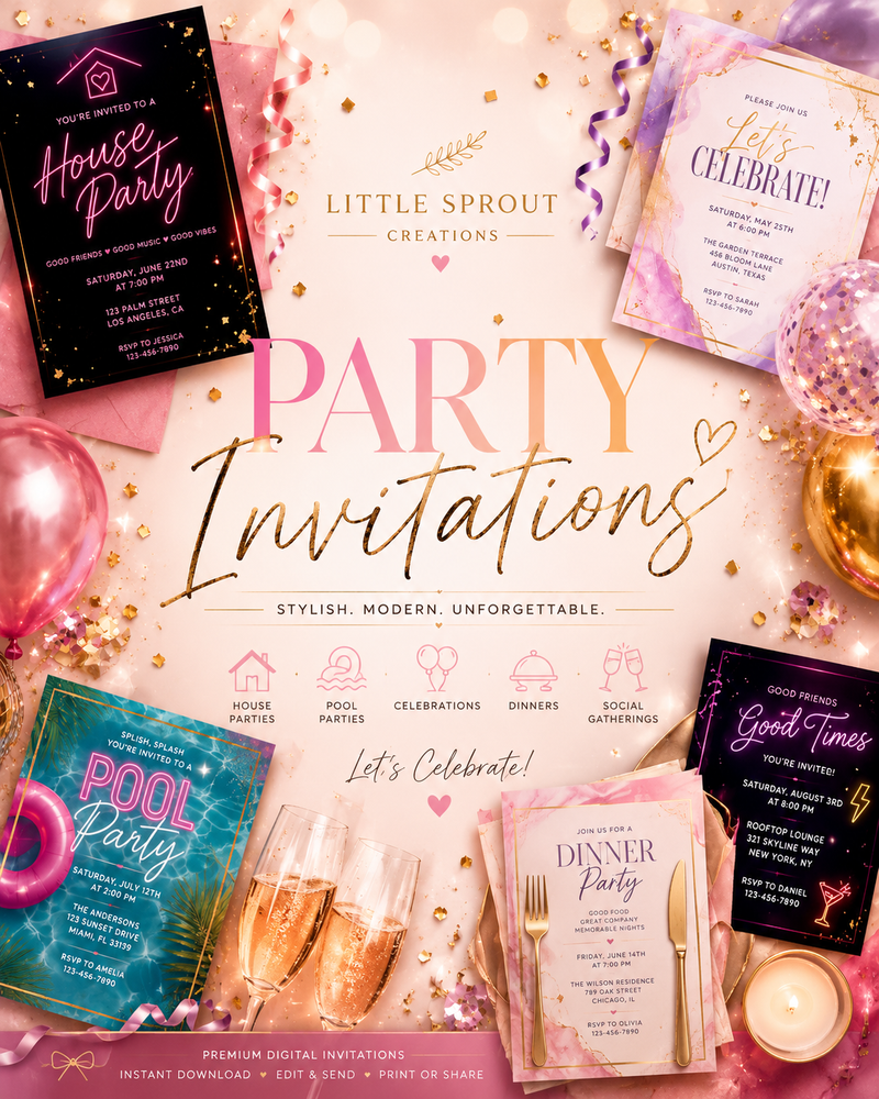 🎉 Party Invitations