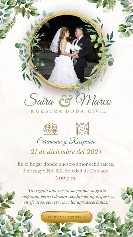Premium Romantic Wedding Invite for Timeless Celebrations 💍✨