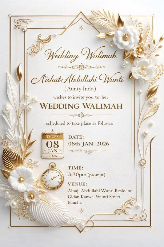 Romantic Garden Wedding Invitation Editable Template 🌿💍